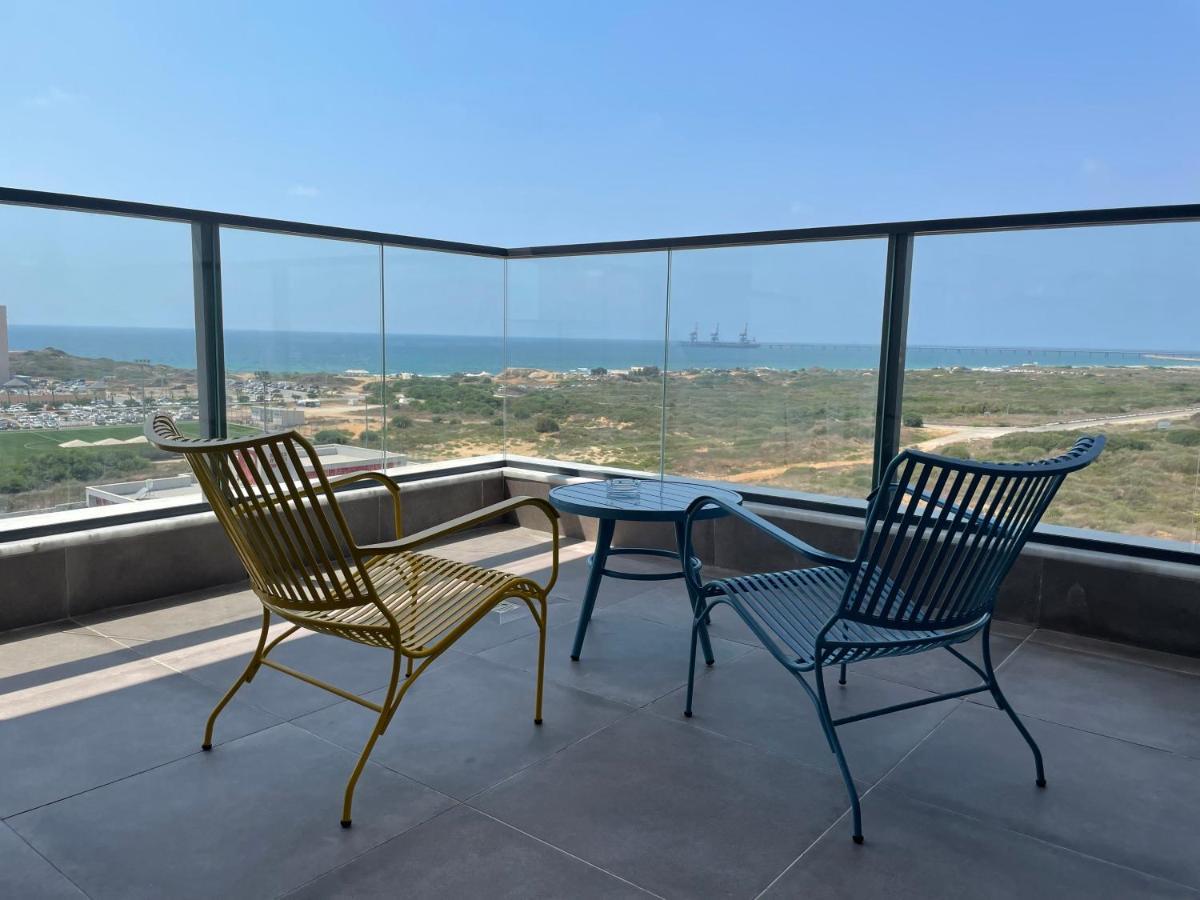 #דירת יוקרה על הים Sunset Beach Apartment# Givat Olga ภายนอก รูปภาพ