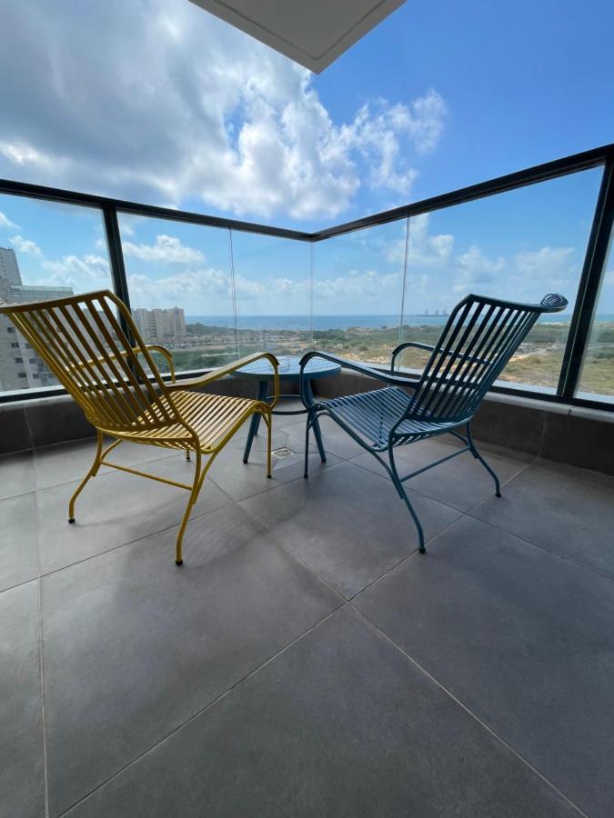 #דירת יוקרה על הים Sunset Beach Apartment# Givat Olga ภายนอก รูปภาพ